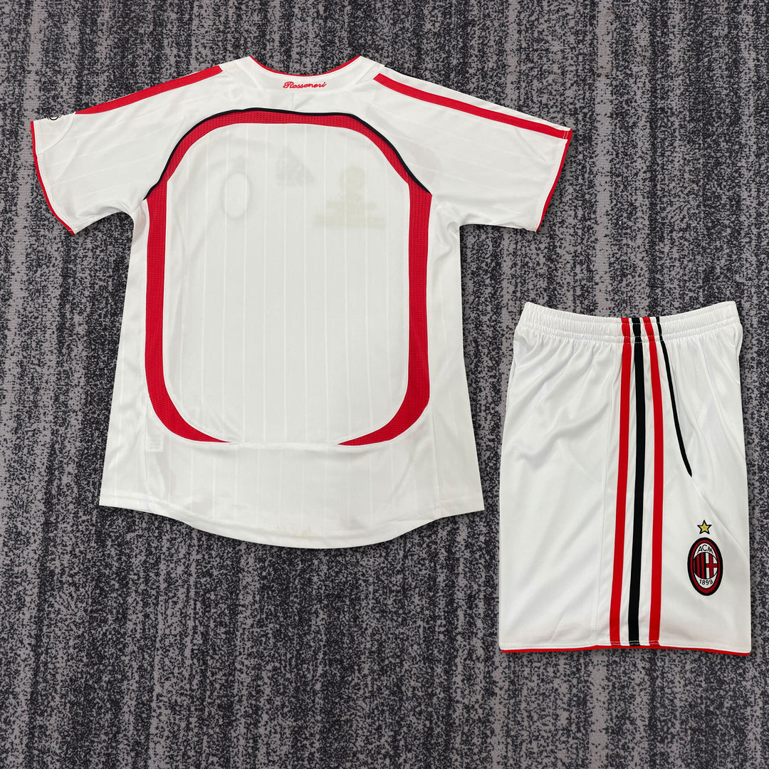 Milan 06/07 Children's Away Retro Set