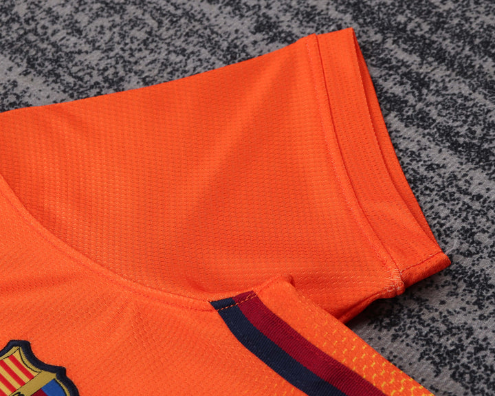 Barcelona 12/13 Children's Away Retro Set
