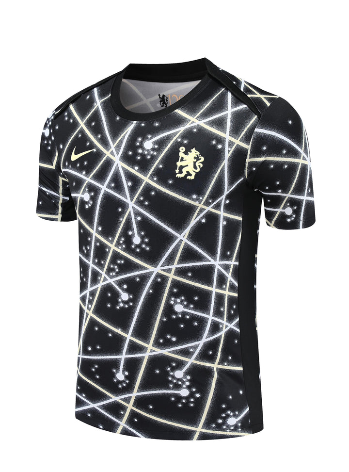 Chelsea 2025/26 Training Shirt - Black/White