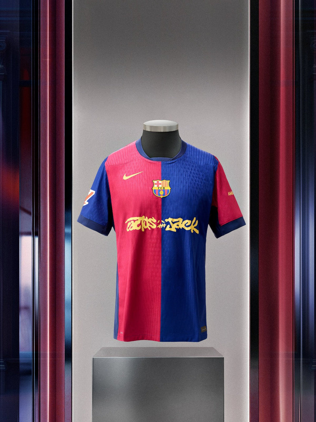 Barcelona 2024/25 Home Shirt - Travis Scott