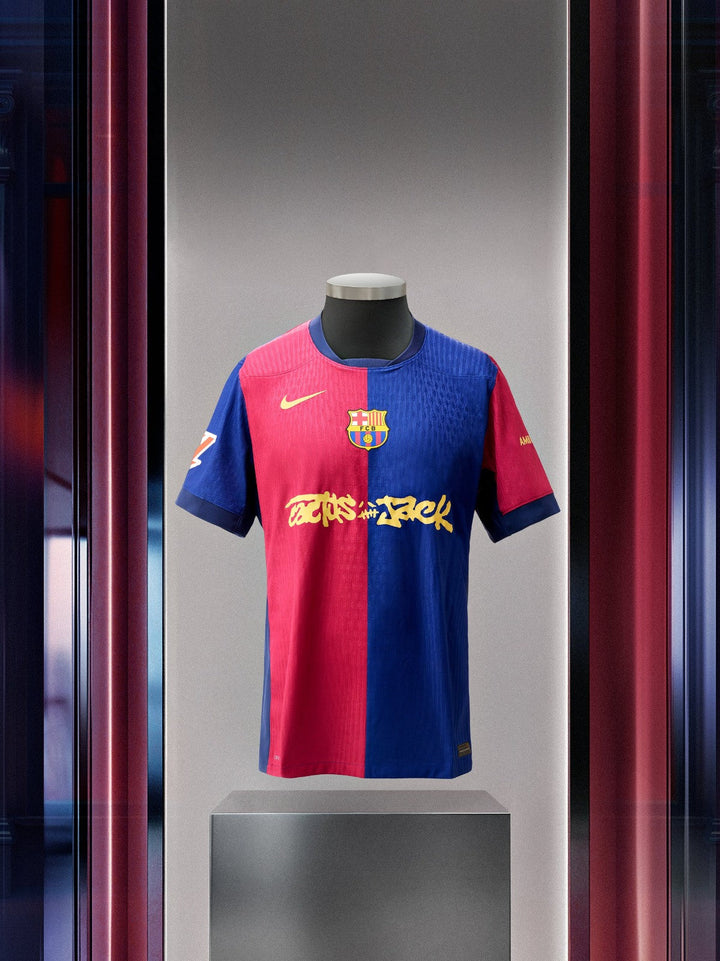Barcelona 2024/25 Home Shirt - Travis Scott