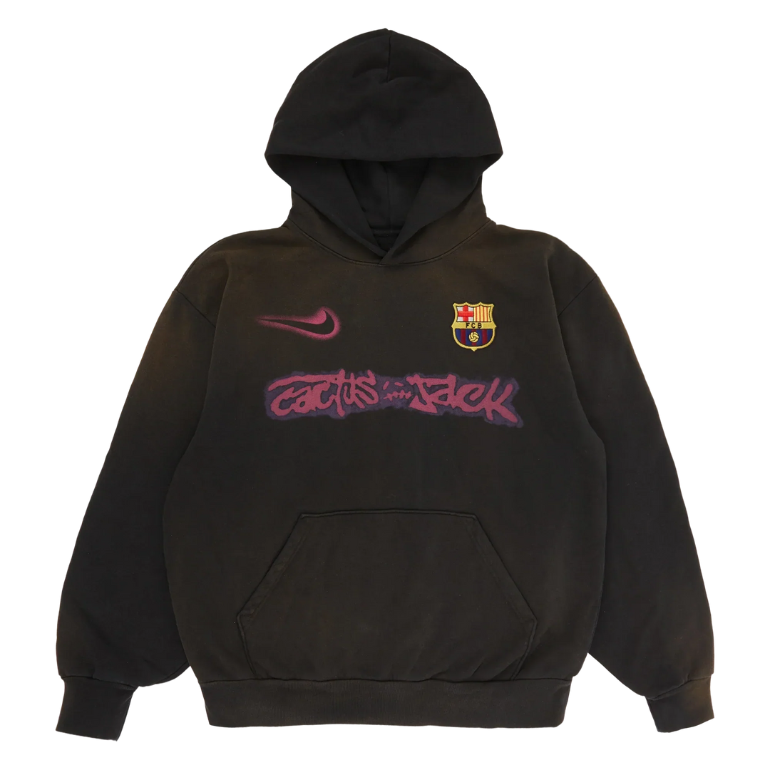 Barcelona Spray Logo Hoodie - Travis Scott