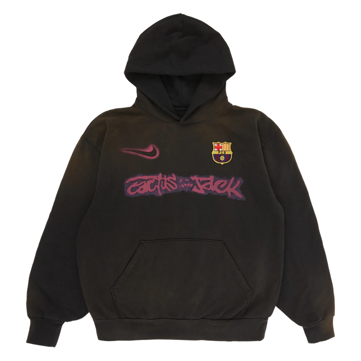Barcelona Spray Logo Hoodie - Travis Scott