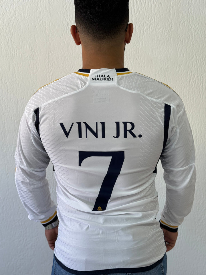 Real Madrid 2023/24 Shirt Player Version - Long Sleeve (+Patches)
