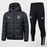 Real Madrid Bomber Jacket Set 2023 - Black