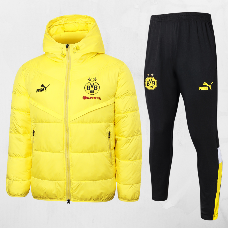 Borussia Dortmund Bomber Jacket Set - Yellow