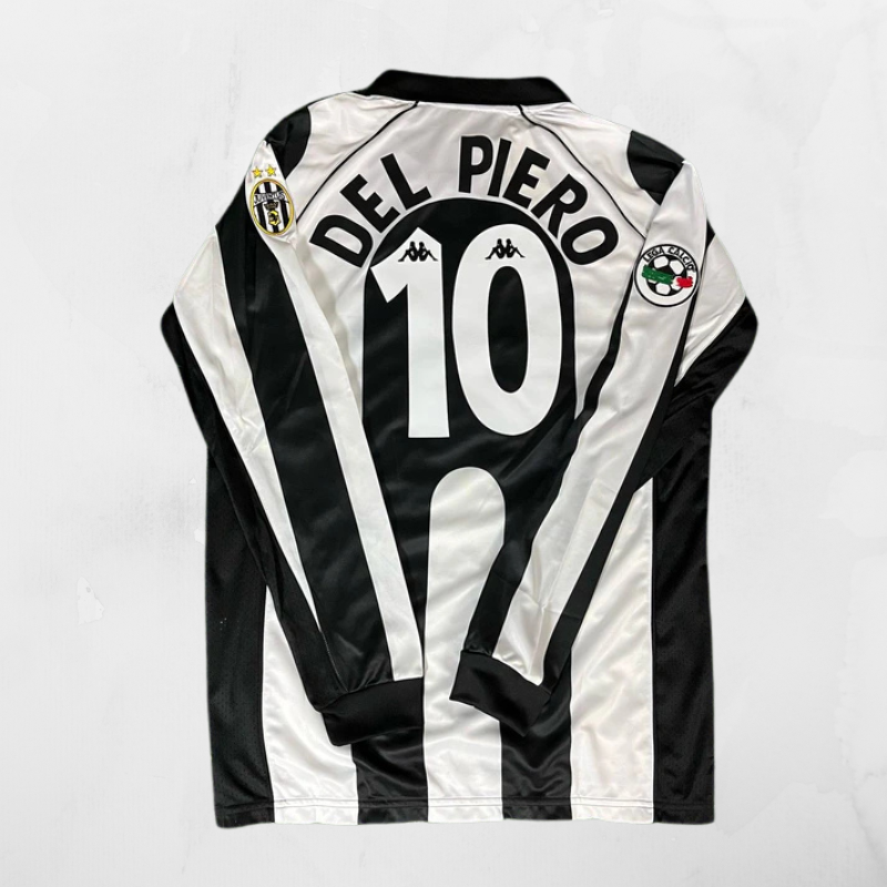 Juventus Retro 97/98 Home Shirt - Alessandro Del Piero #10 (+Patches)