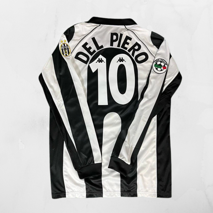 Juventus Retro 97/98 Home Shirt - Alessandro Del Piero #10 (+Patches)