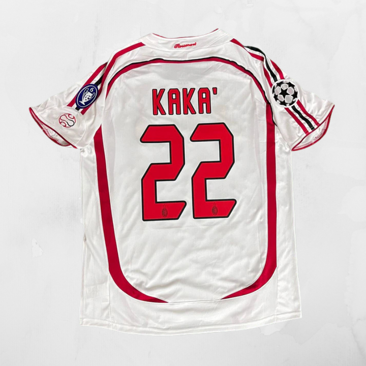 Milan Retro 06/07 UCL Final Shirt - Kaká #22 (+Patches)