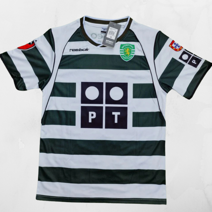 Sporting Retro 2001/03 Home Shirt - Cristiano Ronaldo #28