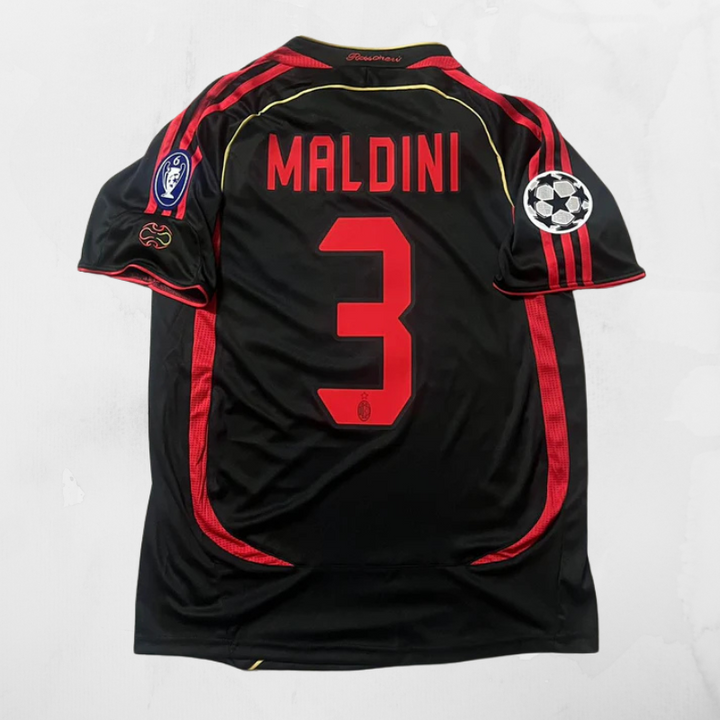 MIlan Retro 06/07 Third Shirt - Paolo Maldini #3 (+Patches)