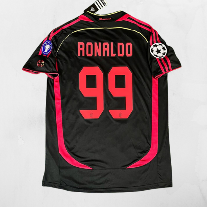 MIlan Retro 06/07 Third Shirt - Ronaldo Nazário #99 (+Patches)