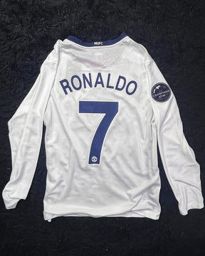 Manchester United 2008/09 Away Retro Shirt - Ronaldo #7 (+Patches)