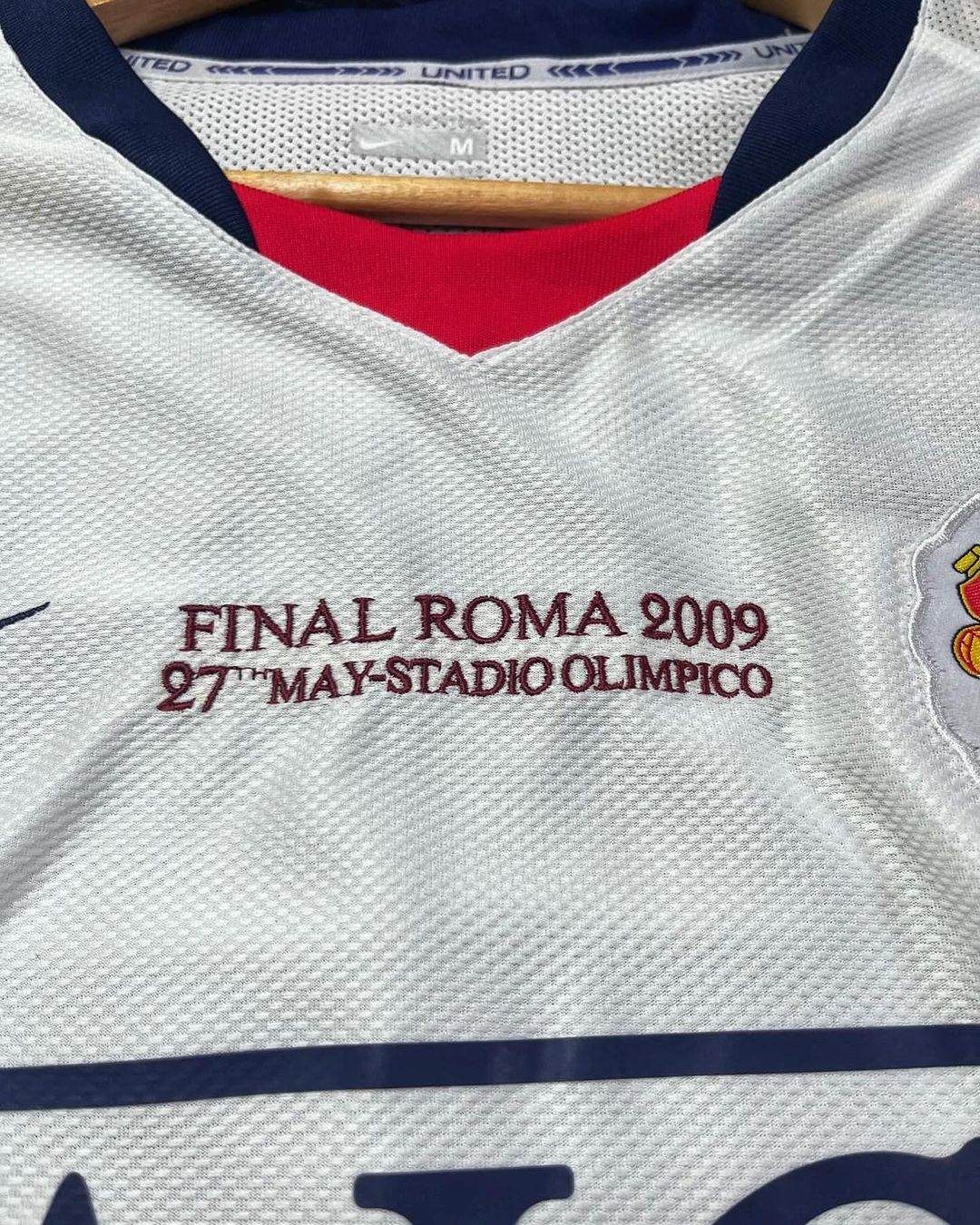 Manchester United 2008/09 Away Retro Shirt - Ronaldo #7 (+Patches)