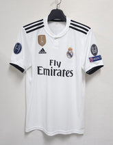 Real Madrid 18/19 Retro Shirt - (+Patches)