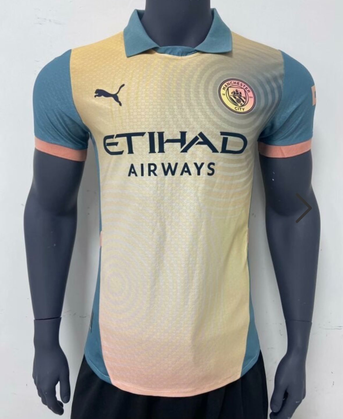 Manchester City 24/25 Fourth Shirt Player Version