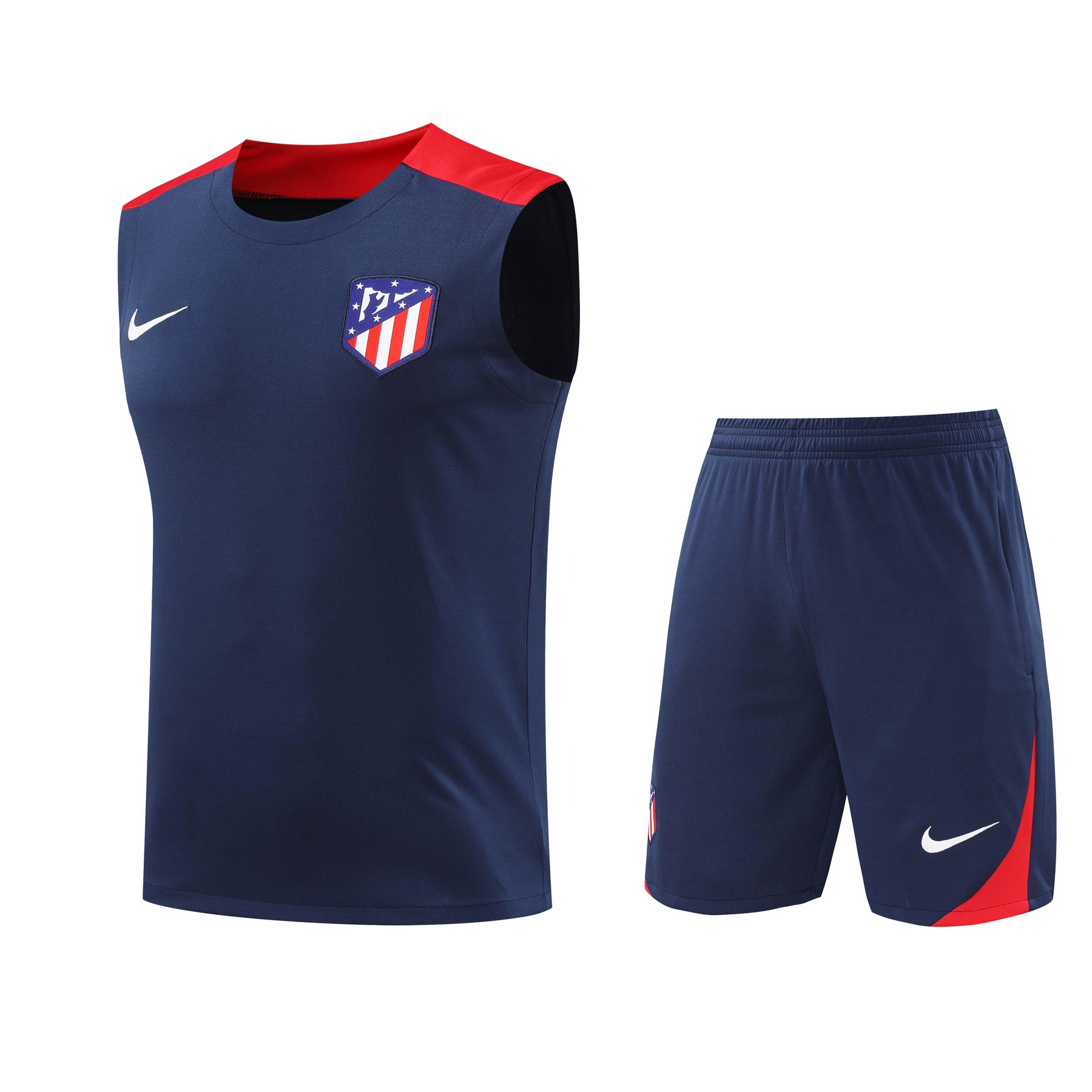 ATLETICO MADRID TANK TOP SET 24/25 - DARK BLUE