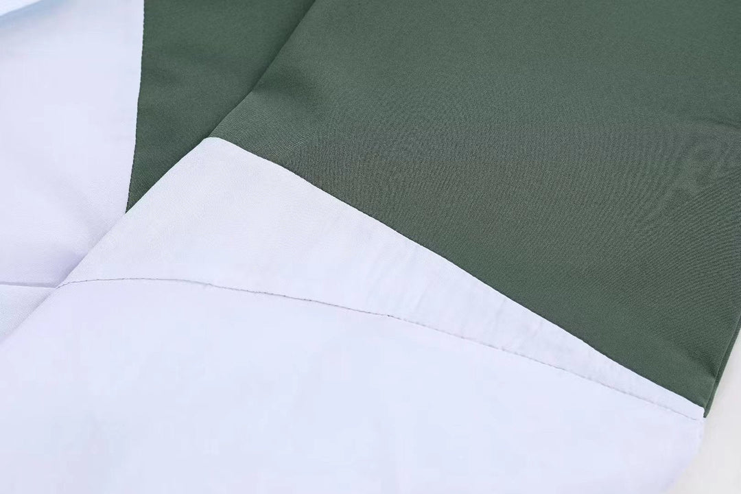 Nike Windbreaker Jacket - White/Dark Green