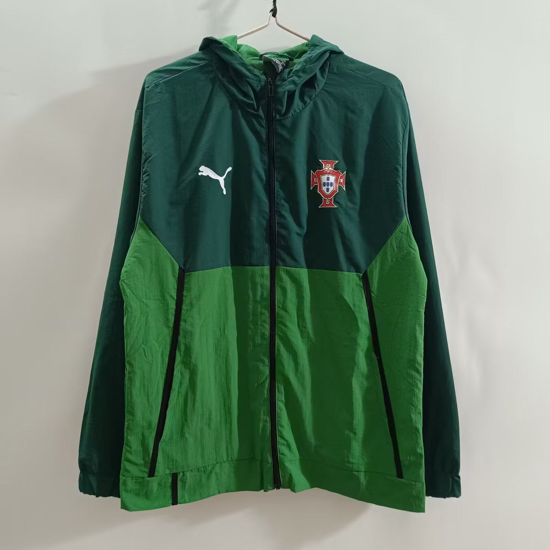 Portugal Windbreaker Jacket - Green