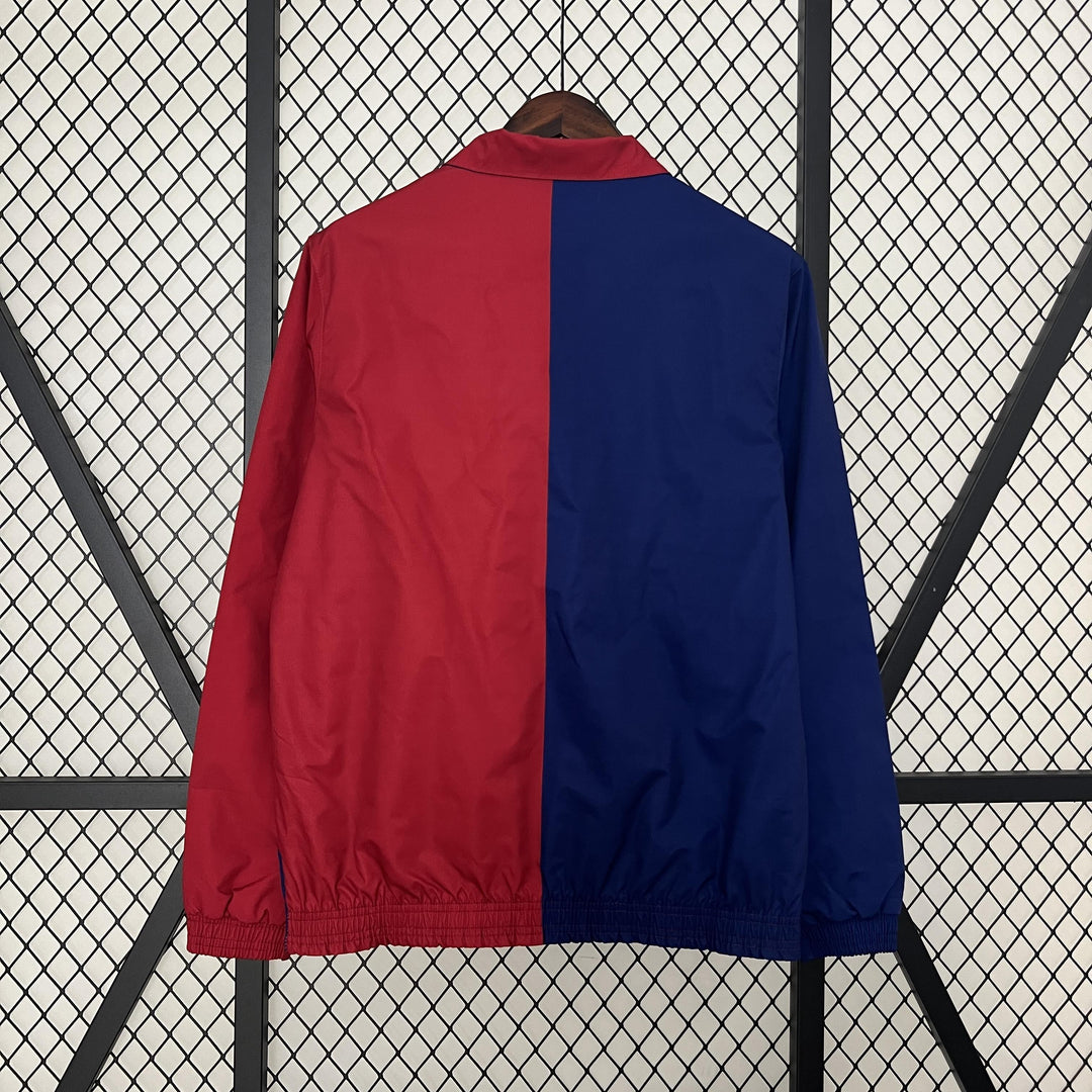 Barcelona Reversible Windbreaker Jacket - Red