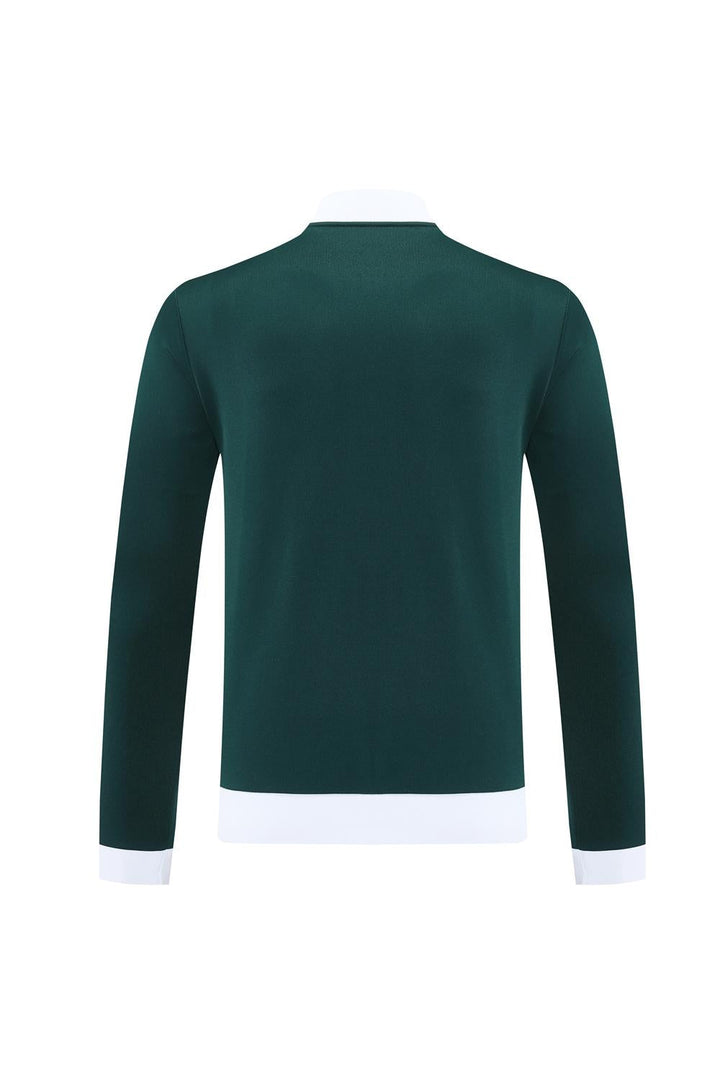 Adidas Originals Jacket - Dark Green/White
