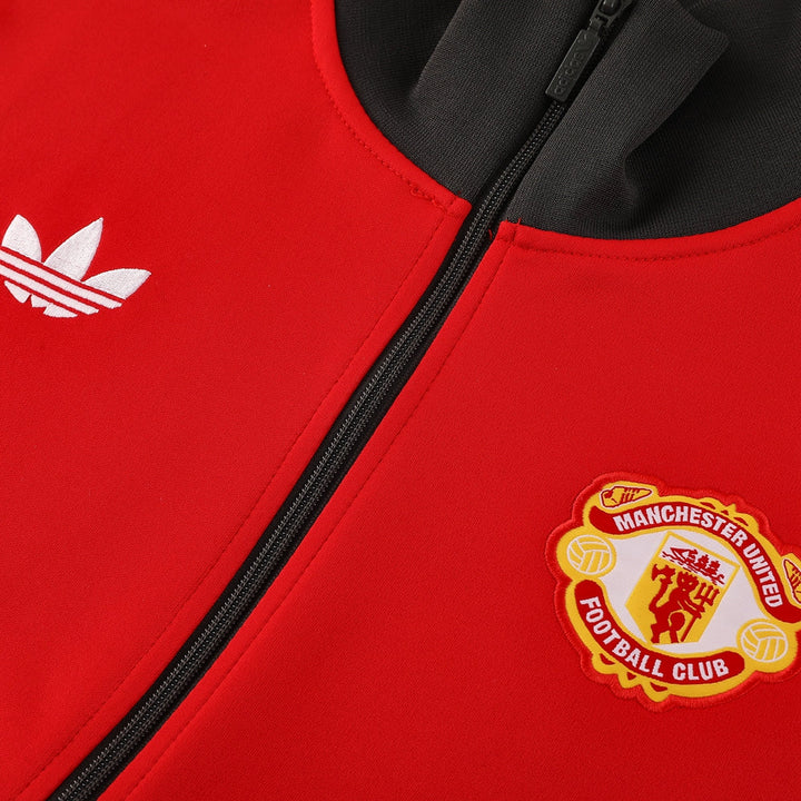 Manchester United Adidas Originals Jacket - Red