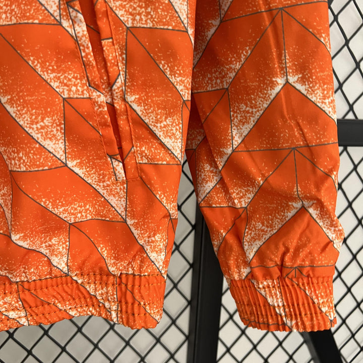 Manchester United Reversible Windbreaker Jacket - Blue/Orange
