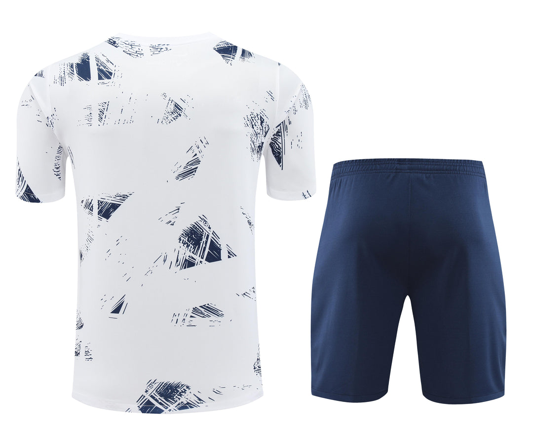 PSG 2024/25 Training Kit - White/Navy Blue