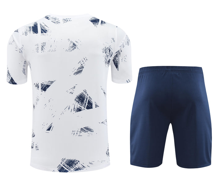 PSG 2024/25 Training Kit - White/Navy Blue