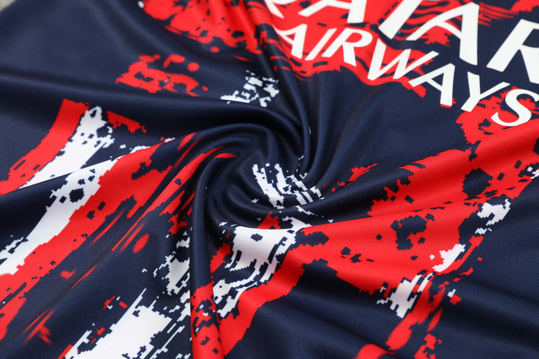 PSG 2024/25 Training Kit - Navy Blue/Red