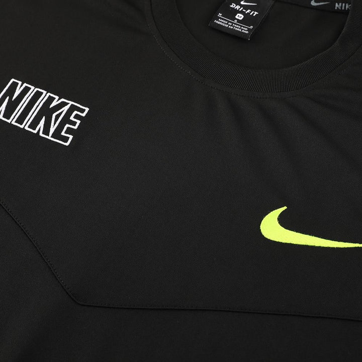 Nike Training Shirt - Black/Neon Green