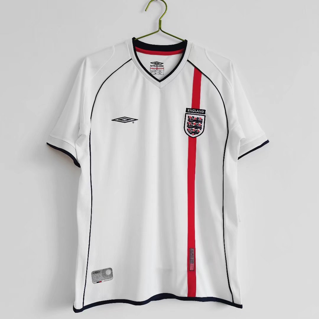 England 2001/03 Home Retro Shirt