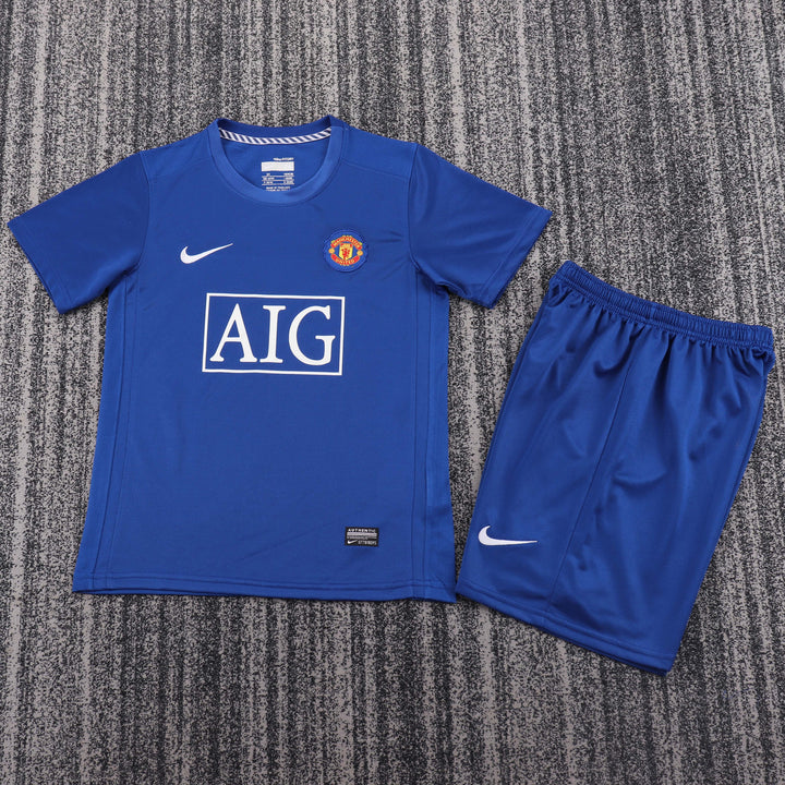 Manchester United 08/09 Children's Third Retro Set