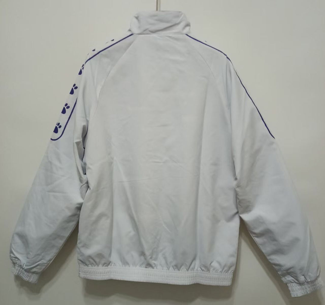 Real Madrid Reversible Windbreaker Jacket - Blue/White