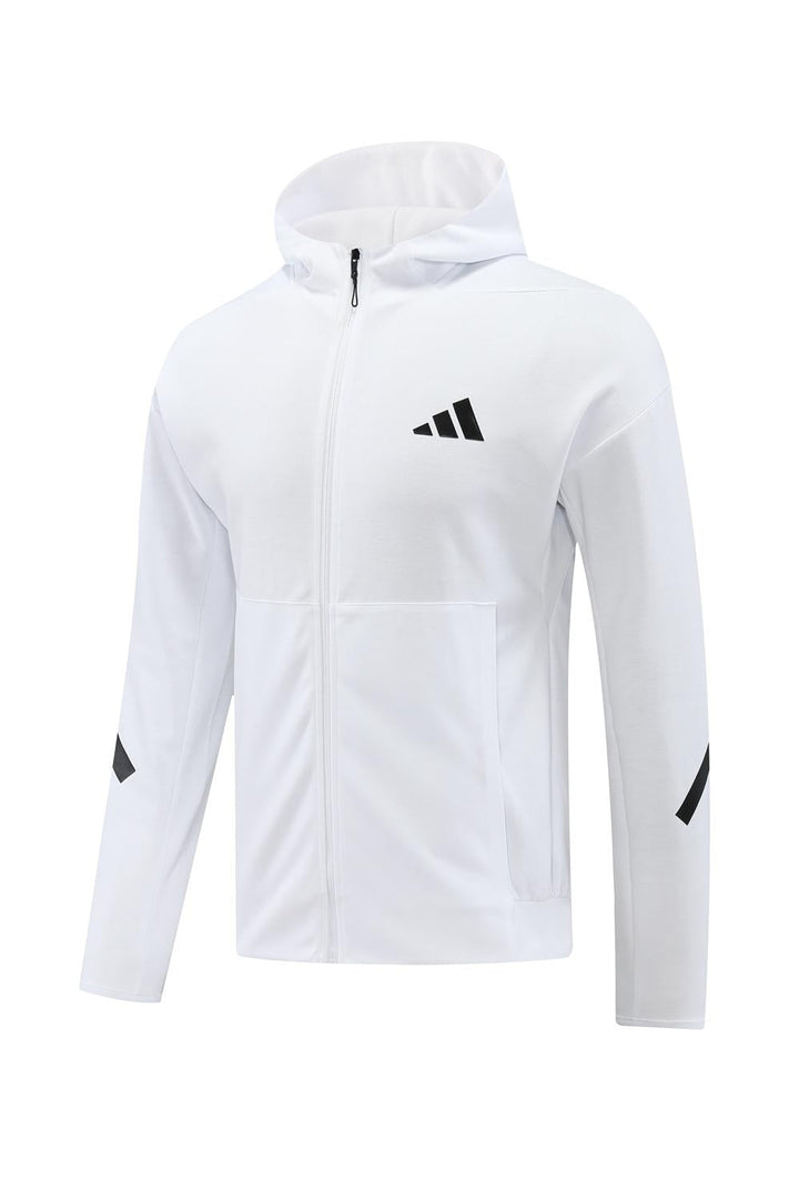 Adidas Tech Fleece Jacket - White