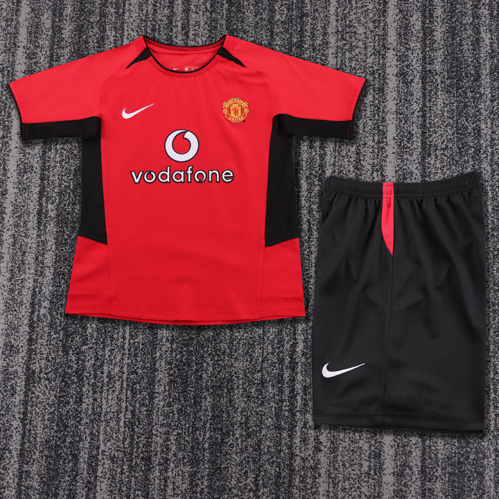 Manchester United 02/03 Children's Home Retro Set