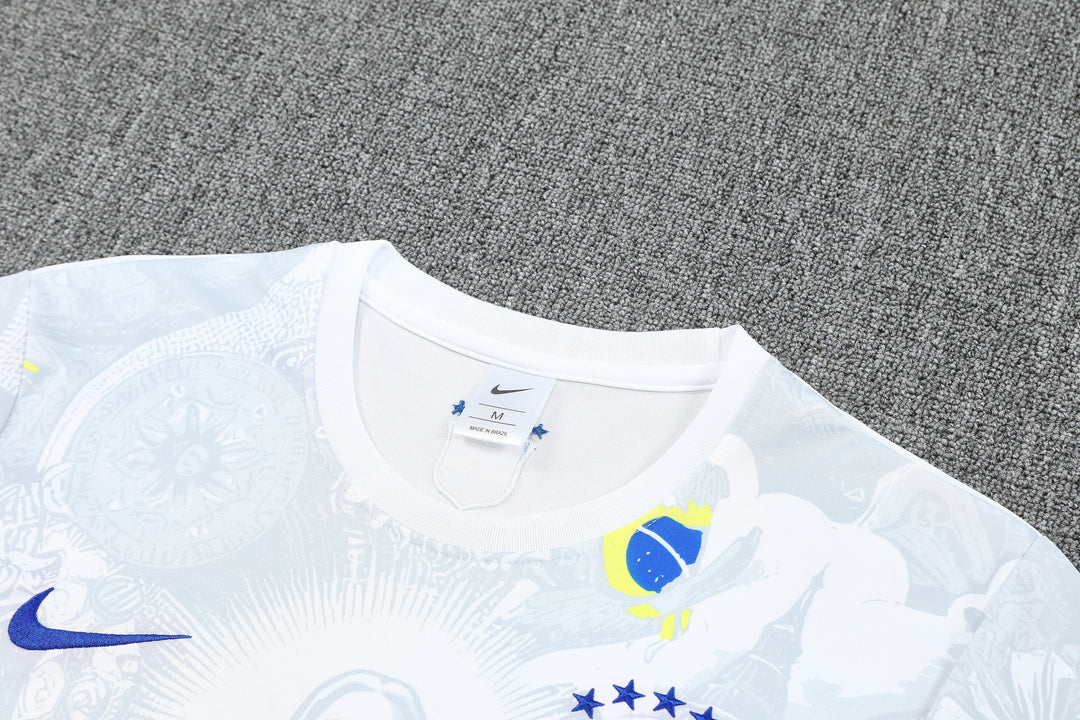 Brazil 2025/26 Training Kit - White