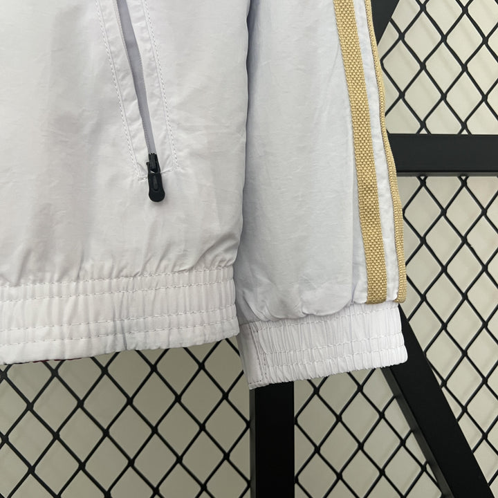 AC Milan Reversible Windbreaker Jacket - Red/White