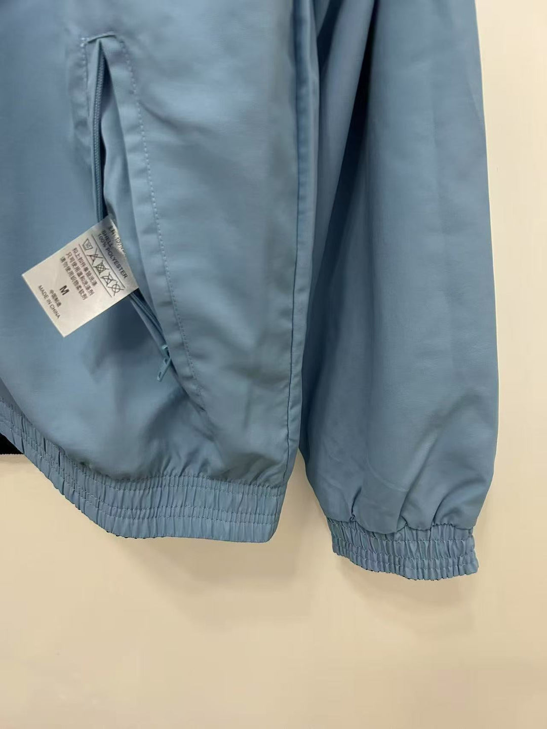 Real Madrid 1997/98 Reversible Windbreaker Jacket - Black/Light Blue