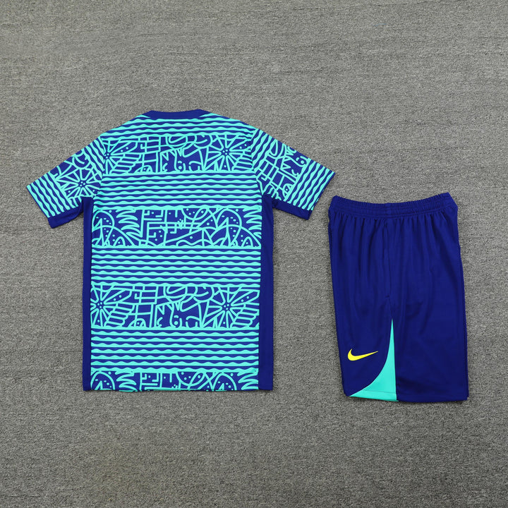 Brazil 2024/25 Training Kit - Blue/Turquoise II