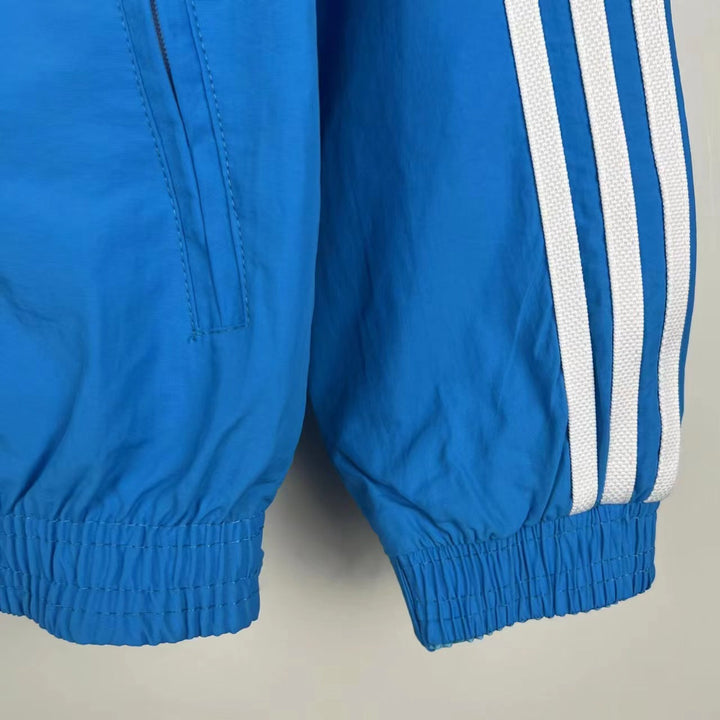 Juventus Reversible Windbreaker Jacket - Light Blue