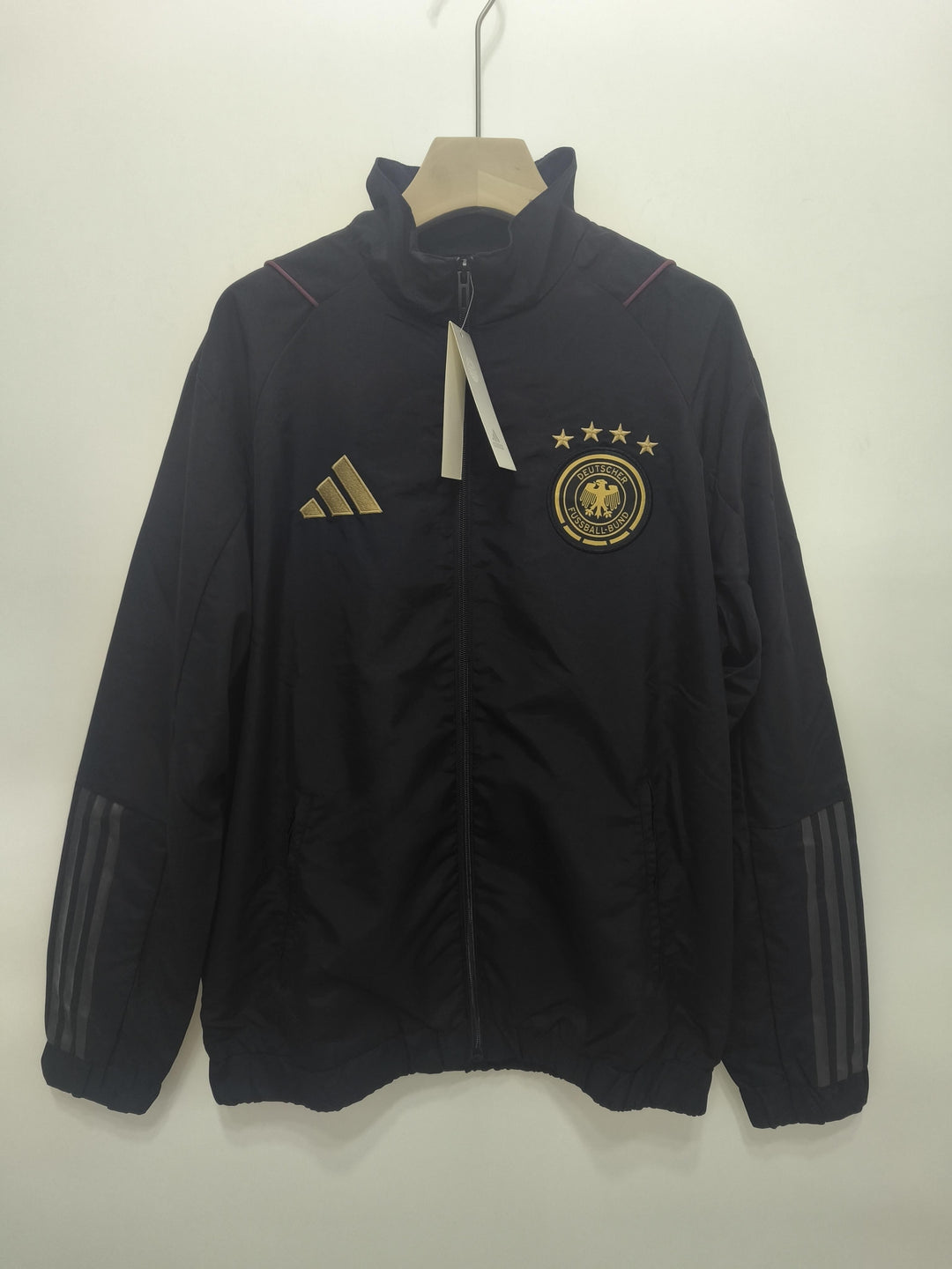 Germany Windbreaker Jacket - Black