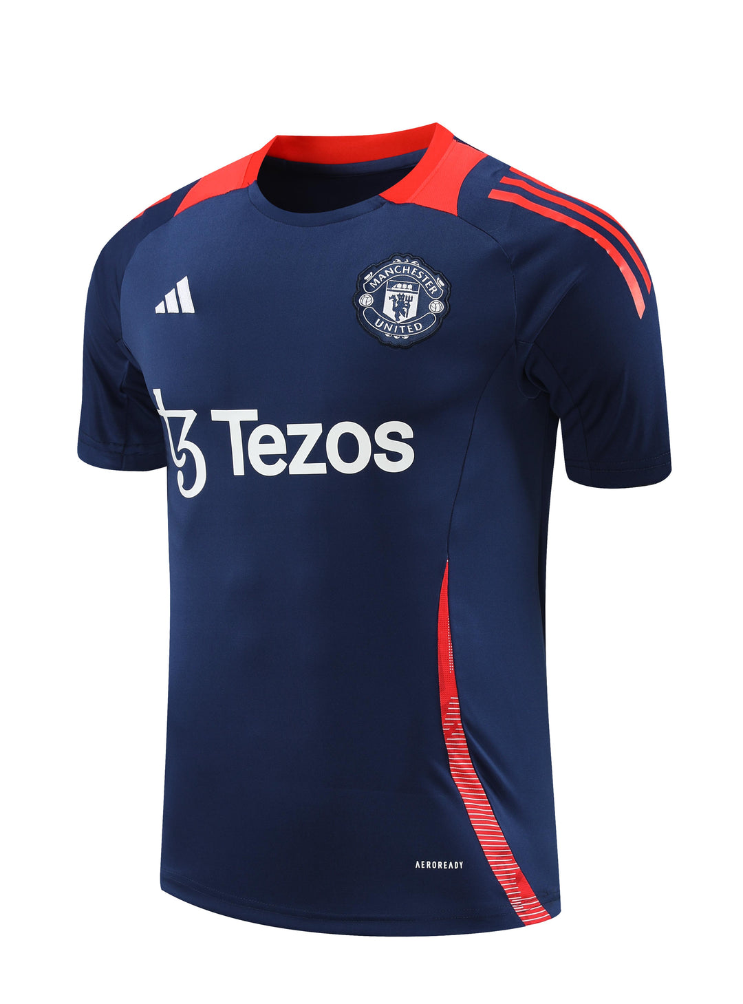 Manchester United 2024/25 Training Shirt - Navy Blue/Orange