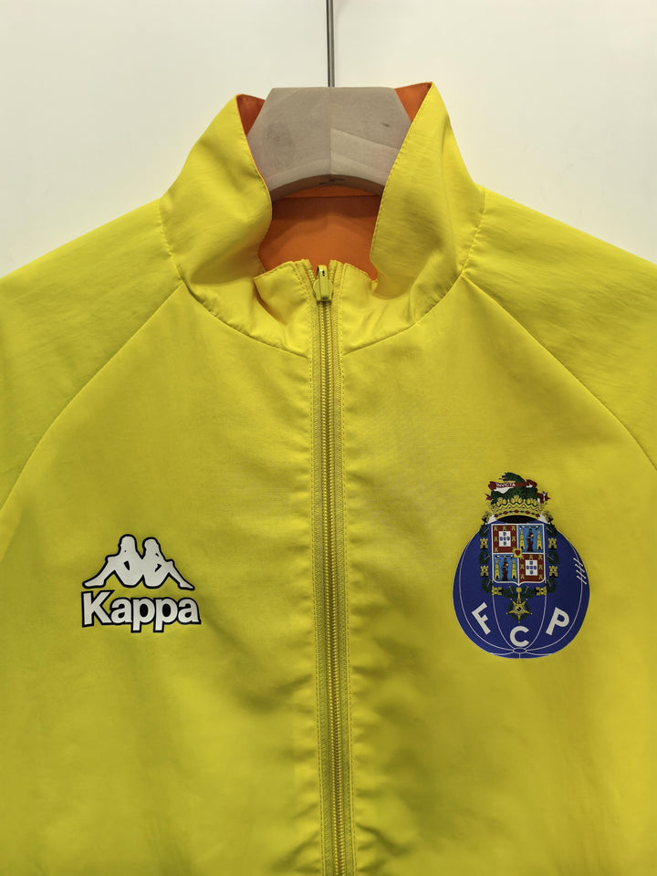 Porto 1997 Reversible Windbreaker Jacket - Yellow/Orange