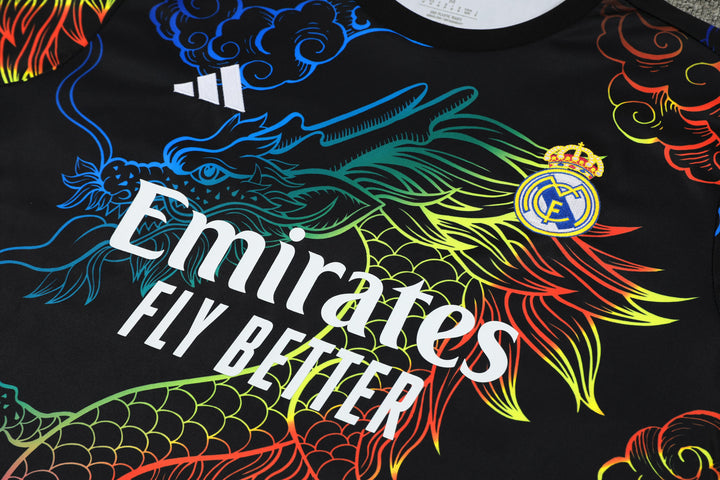 Real Madrid 2024/25 Training Shirt - Black/Colors