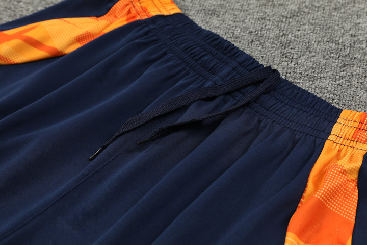 Real Madrid 2024/25 Training Kit - Light Blue/Orange