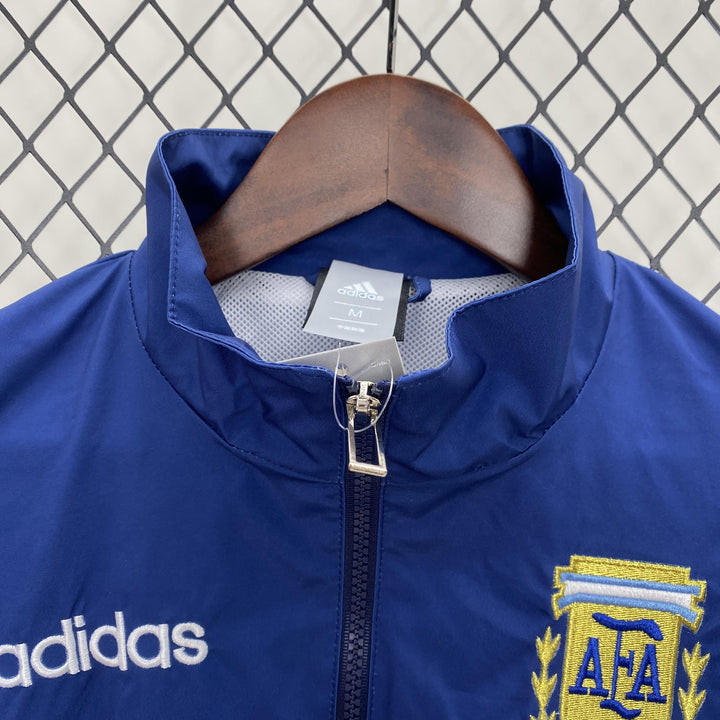 Argentina Windbreaker Jacket - Dark Blue