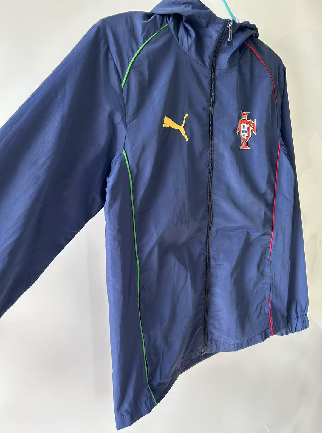 Portugal Windbreaker Jacket - Navy Blue