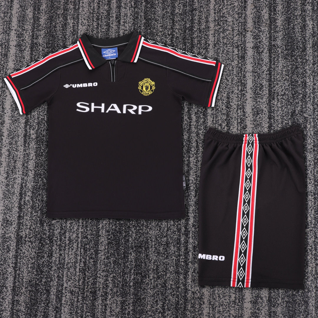 Manchester United 98/99 Children's Third Retro Set