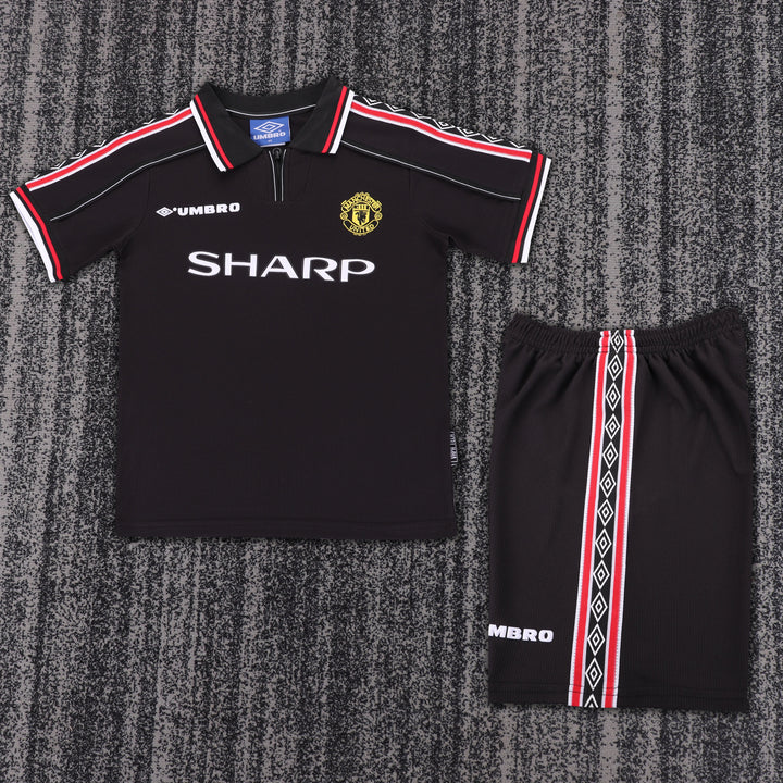 Manchester United 98/99 Children's Third Retro Set